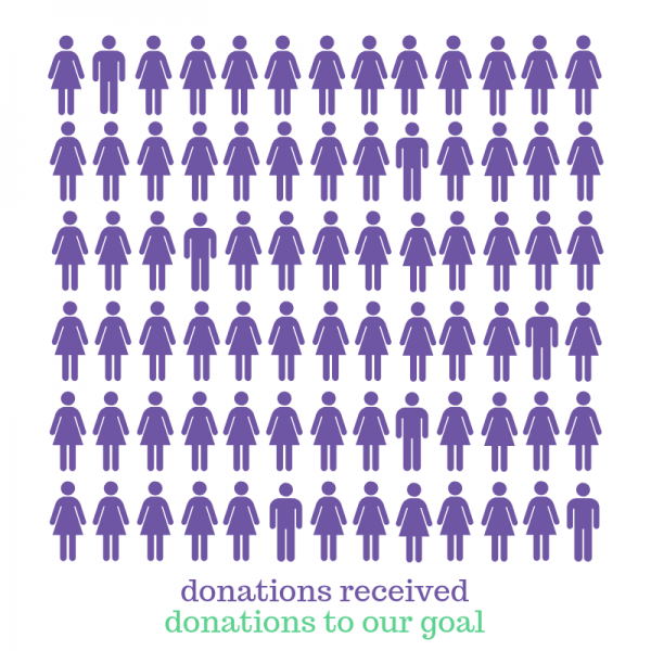 2019 Donation graphic Goal Reached